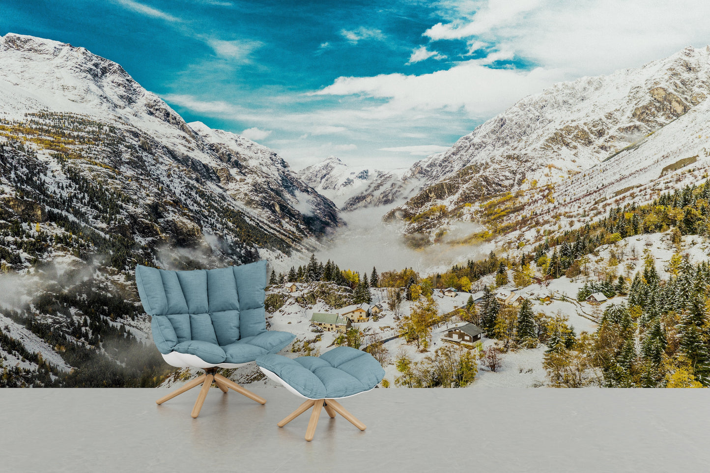 Montañas Nevadas En Francia