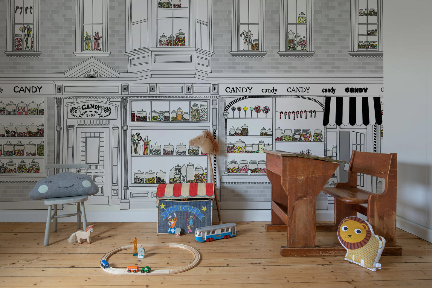 Fachada Candy Store - Grey