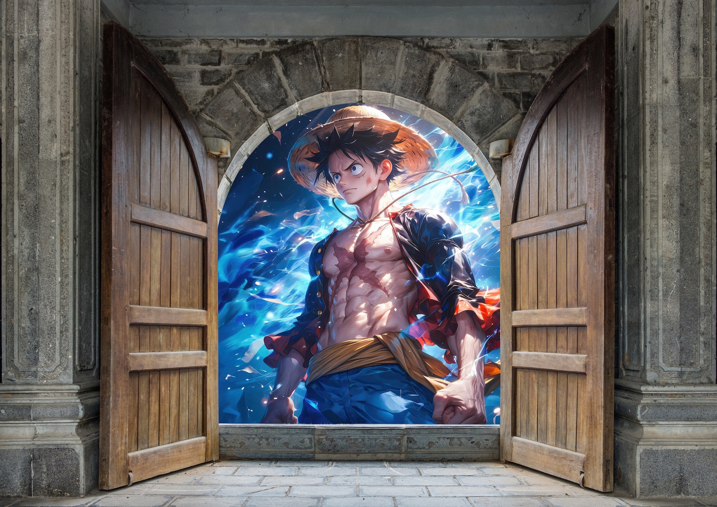 Puertas de Castillo con Diferentes Vistas