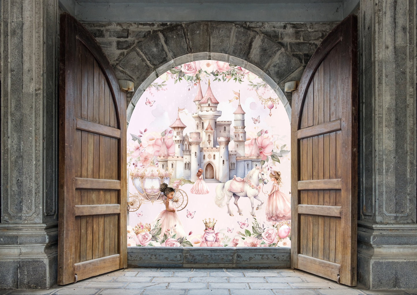 Puertas de Castillo con Diferentes Vistas