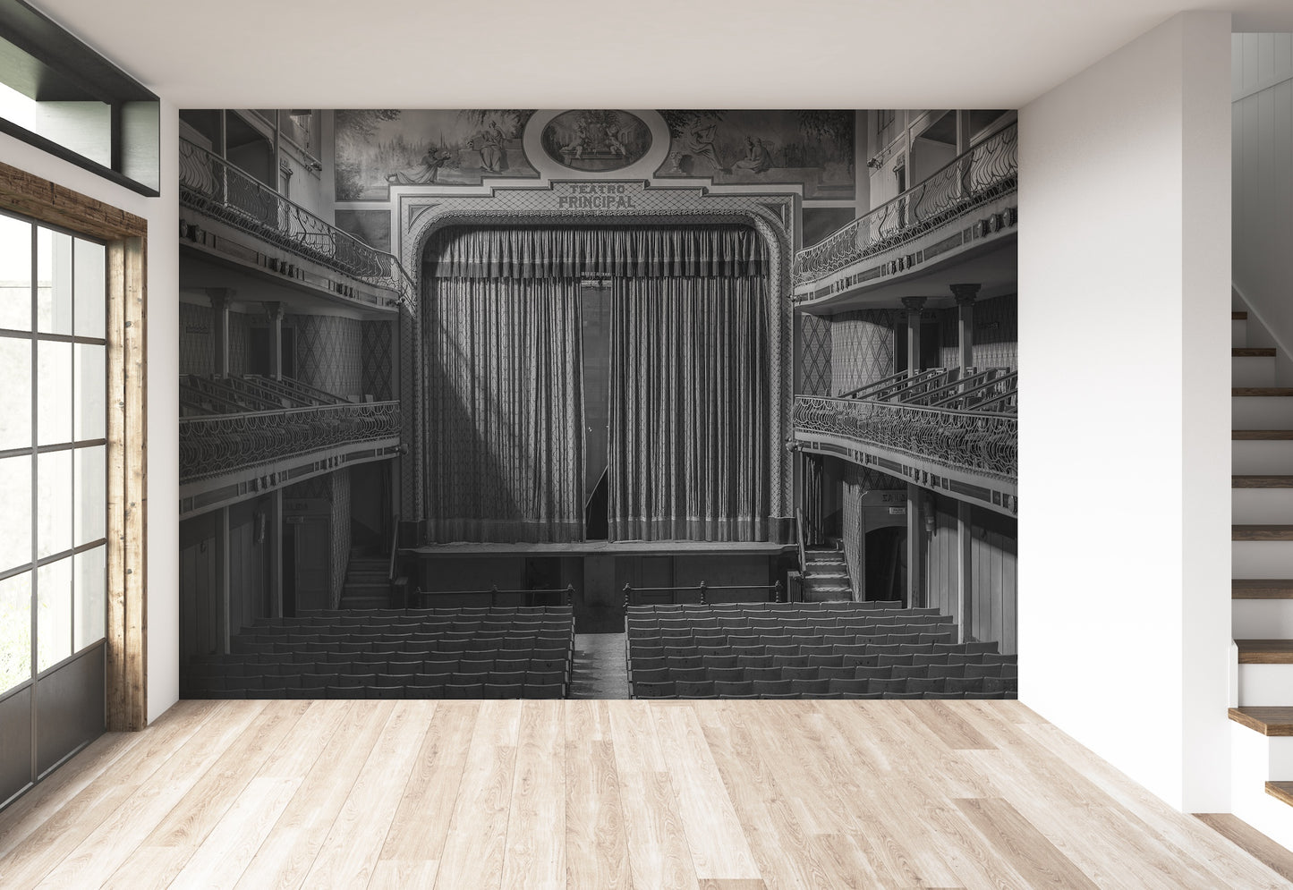 Escenario de Teatro Retro 40's