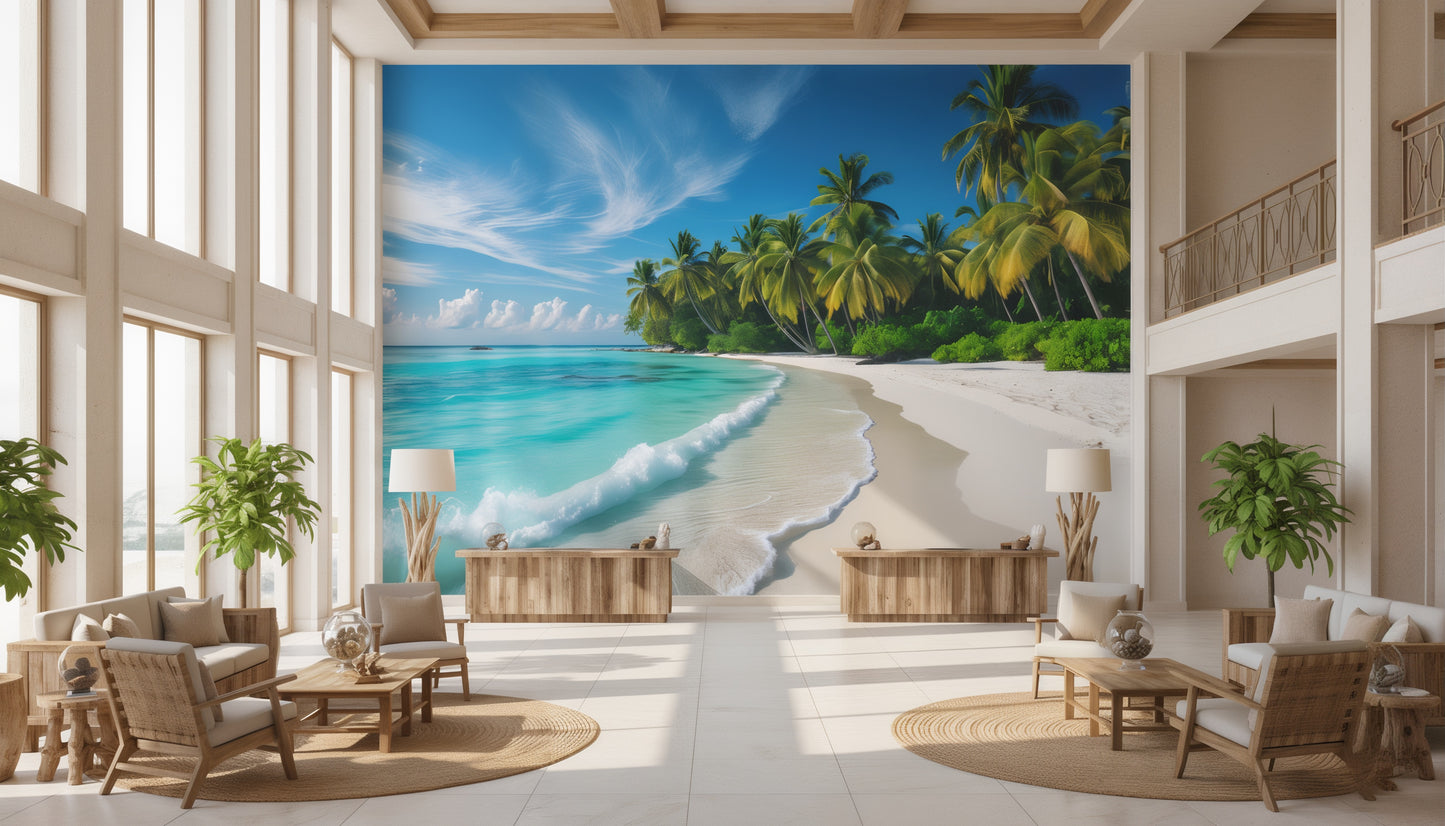 Majestuosa Playa Tropical