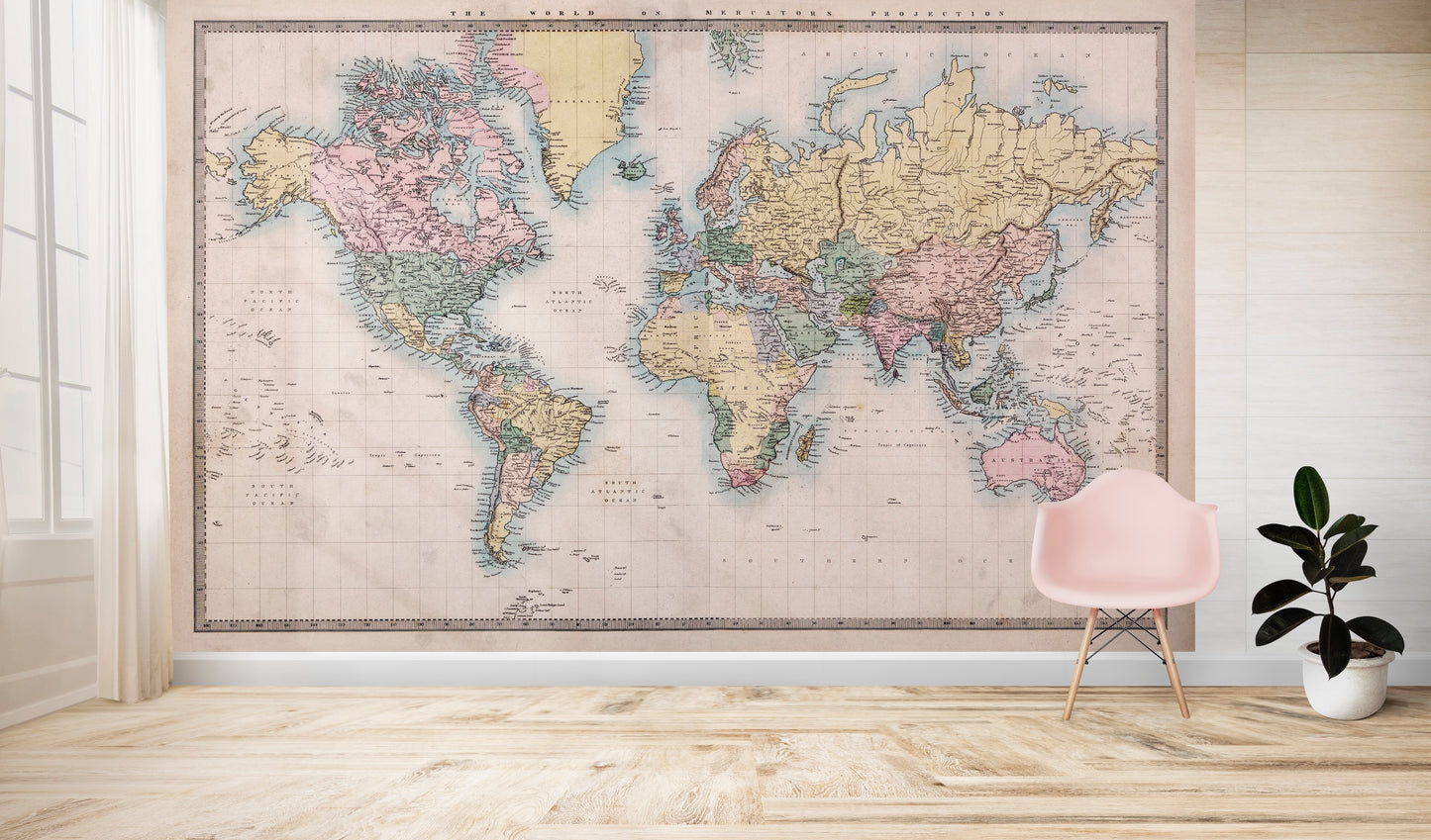 Vintage World Map