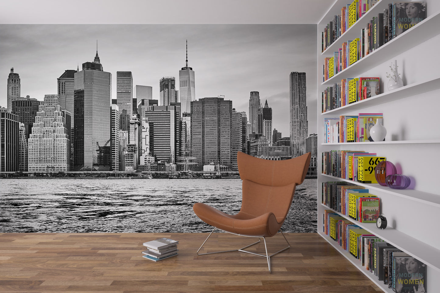 New York Skyline Black & White