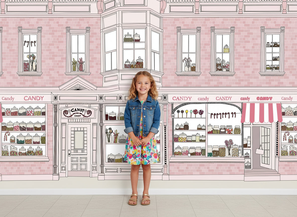 Fachada Candy Store - Pink