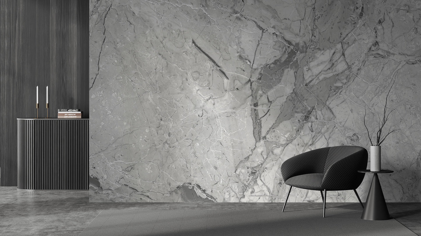Elegante Mármol Gris Medio
