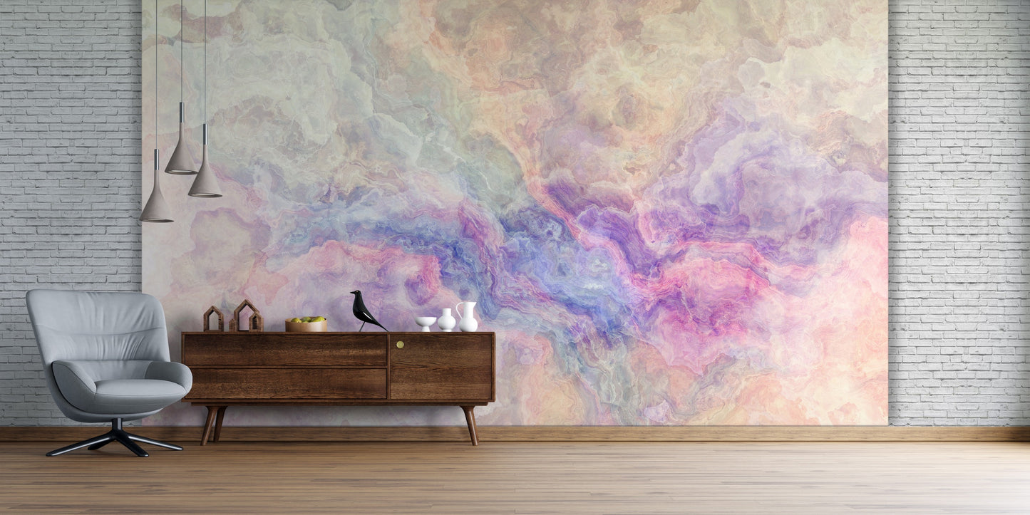 Rainbow Colored Marble