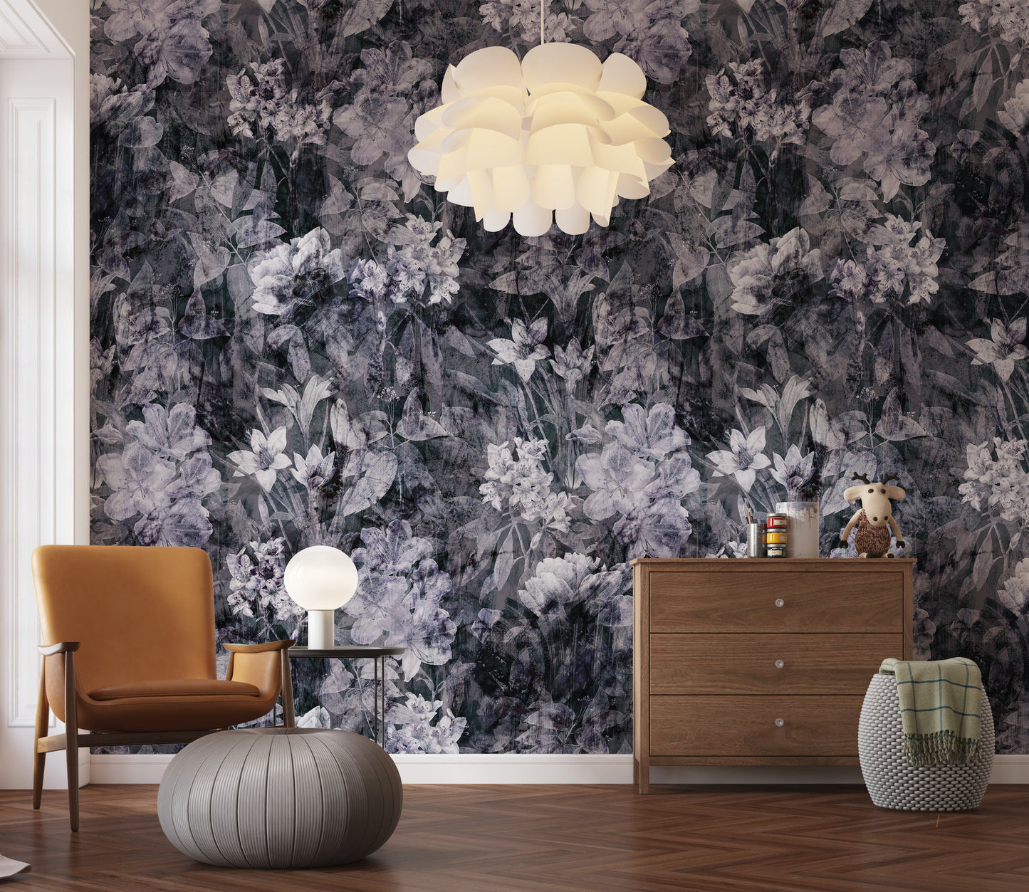 Dark Grunge Flowers