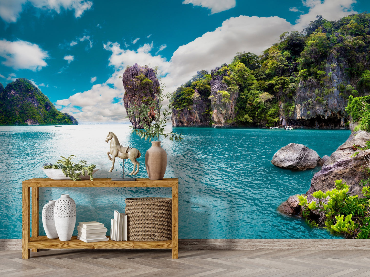 Pintoresco Paisaje Mar en Tailandia