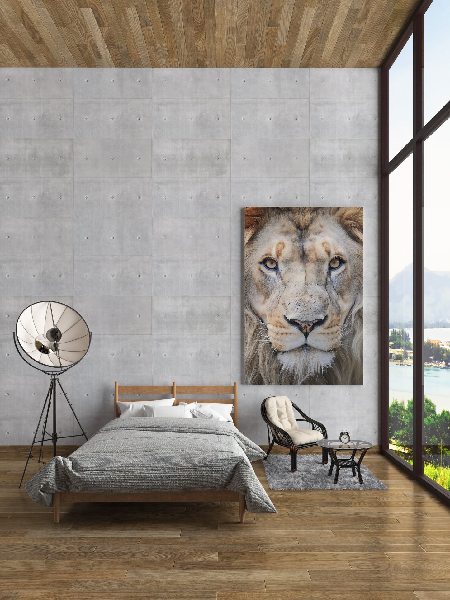 Canvas Close Up de León