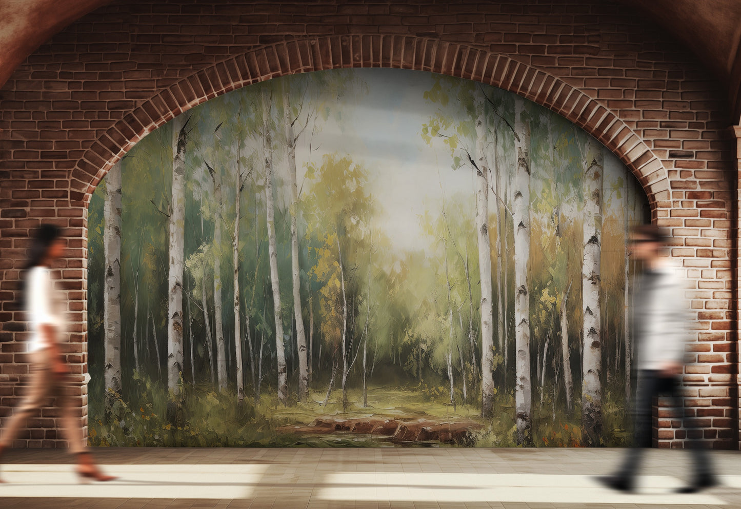 Paisaje Arboles y Bosques IV