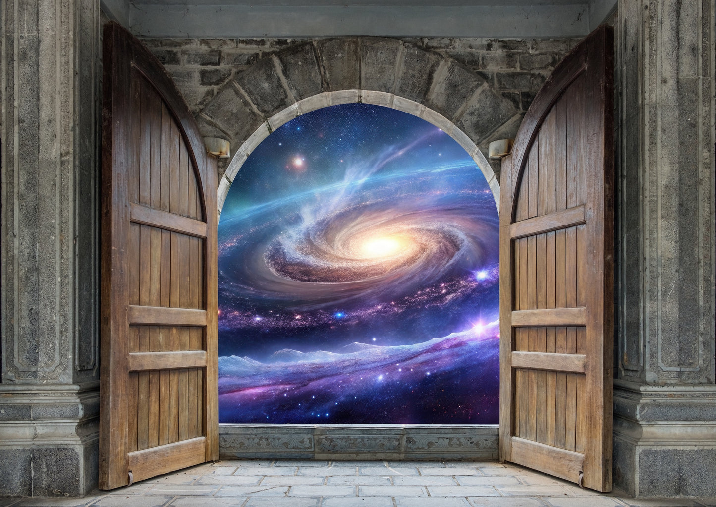 Puertas de Castillo con Diferentes Vistas