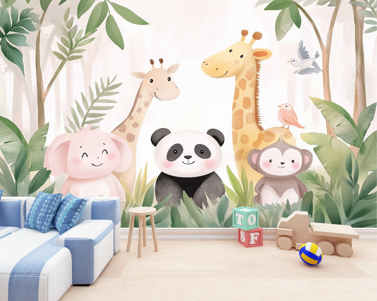 Animalitos en Selva Infantil