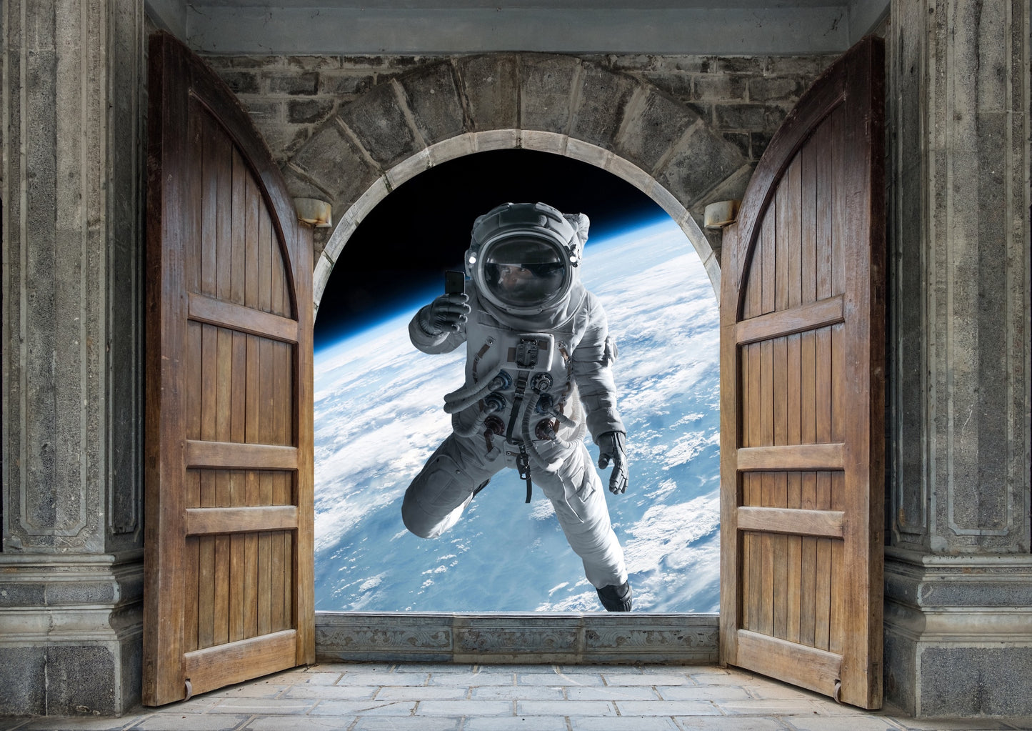 Puertas de Castillo con Diferentes Vistas