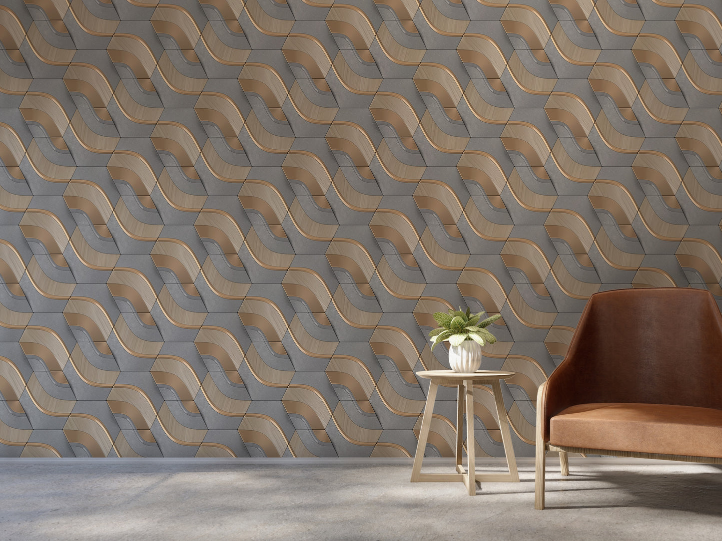 Patrón Geométrico Contemporáneo I