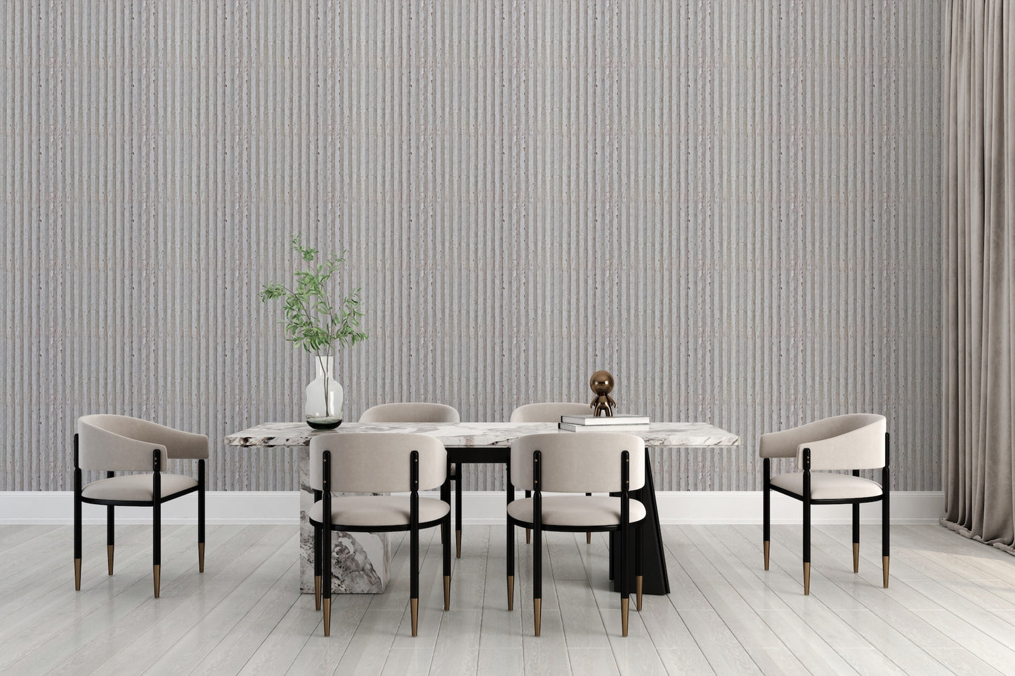 Estilo Lambrín de Concreto
