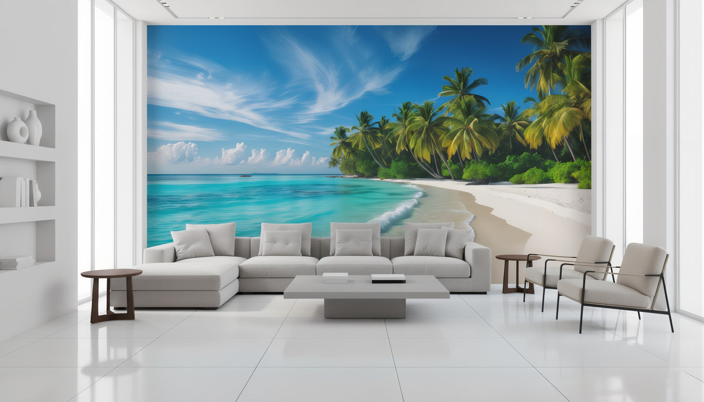 Majestuosa Playa Tropical