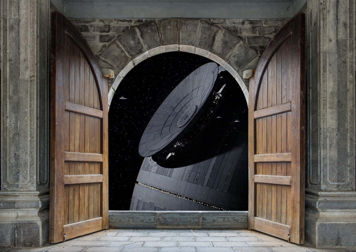 Puertas de Castillo con Diferentes Vistas