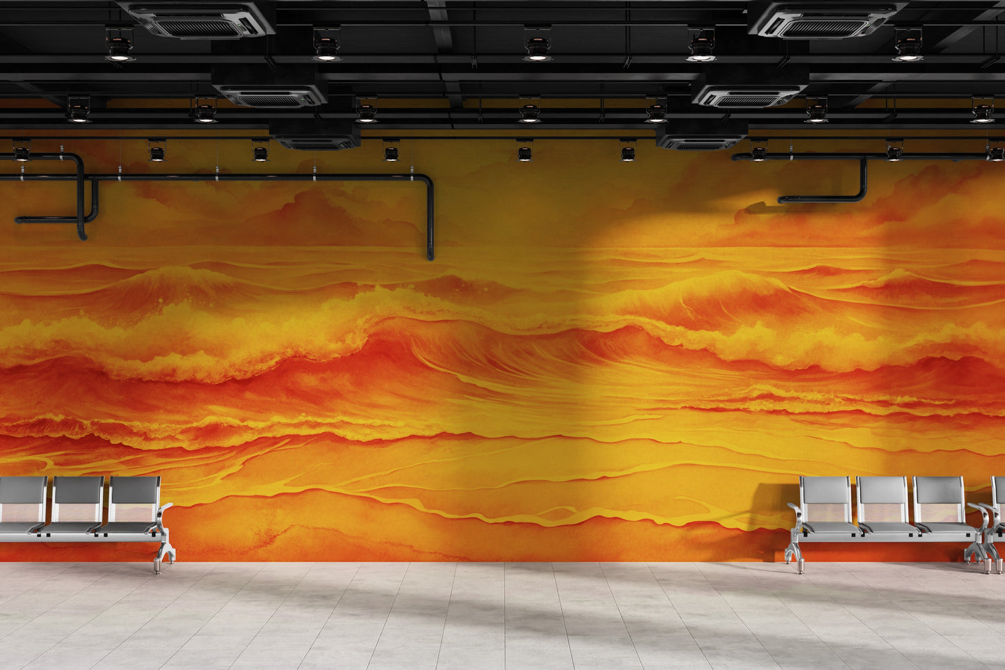 Golden Waves & Beach