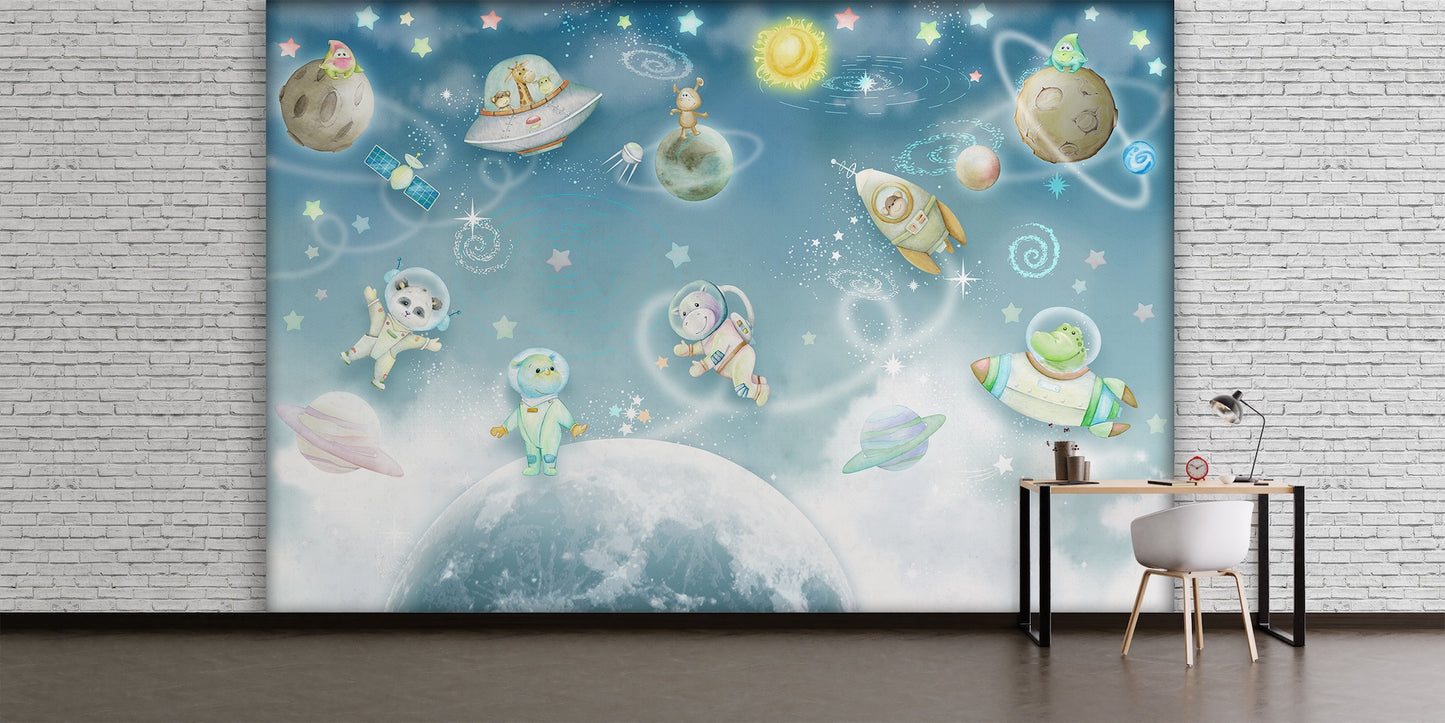 Astronautas Animalitos en el Espacio