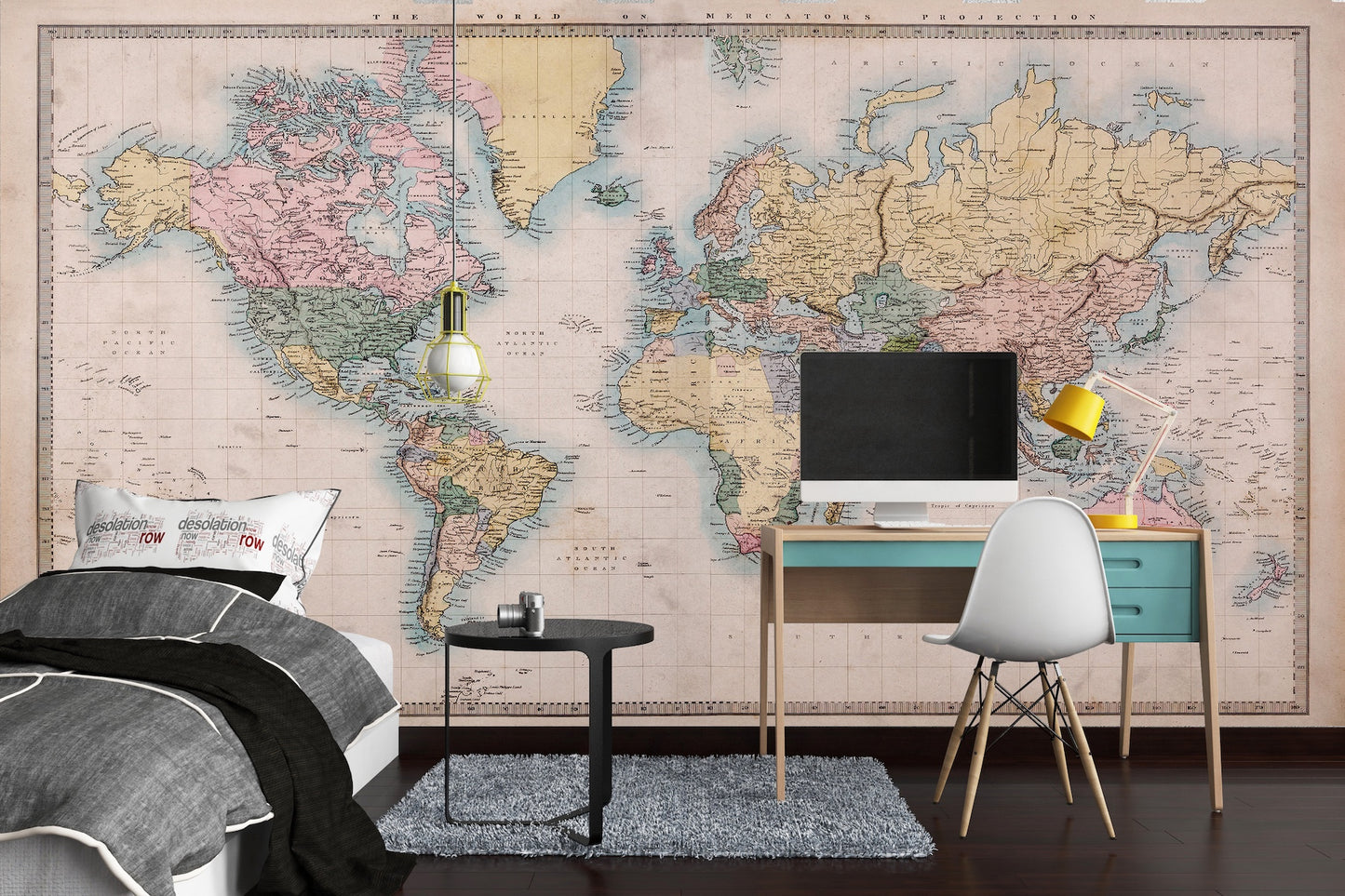 Vintage World Map