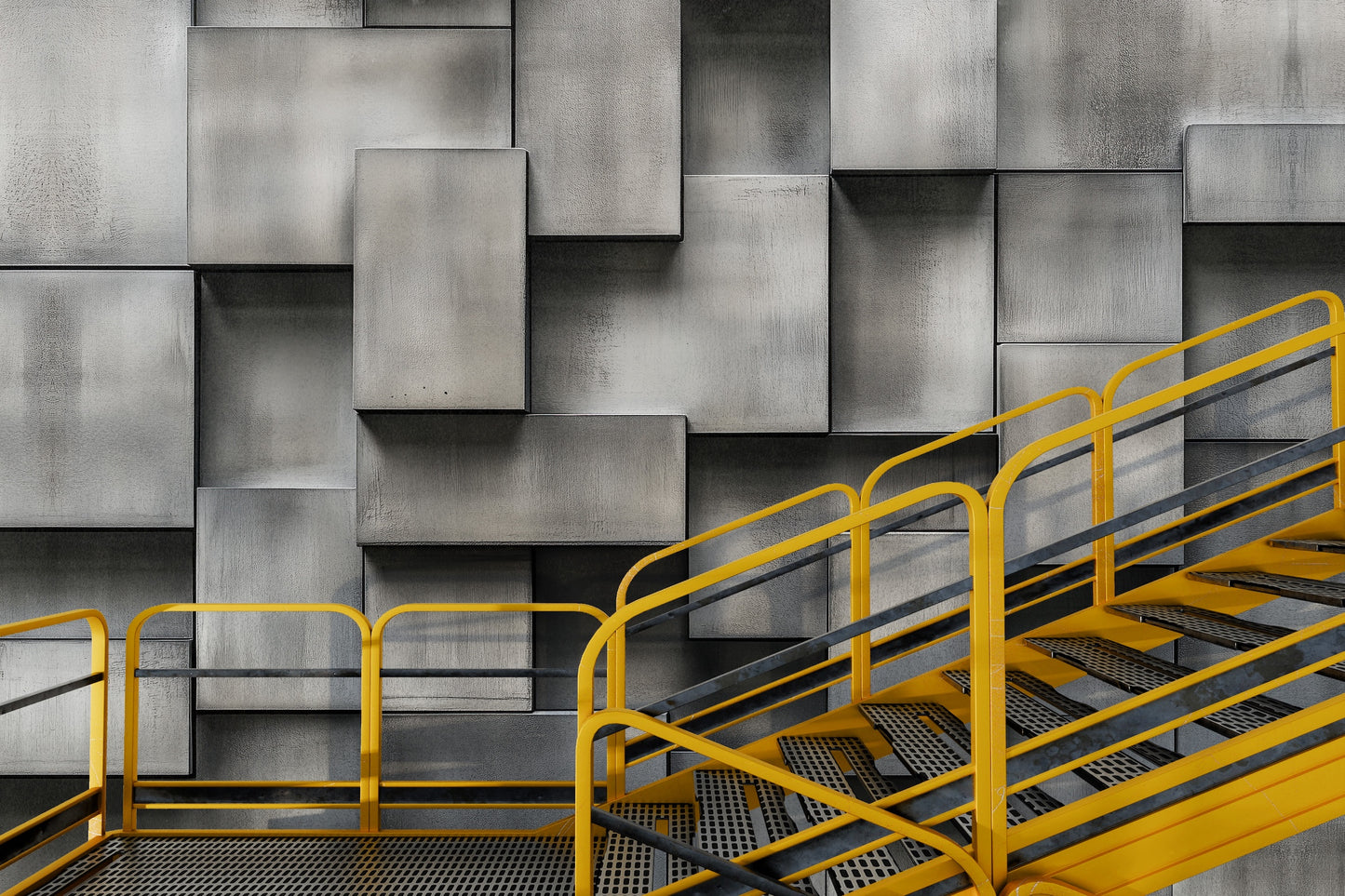 Muro Concreto Efecto 3D I