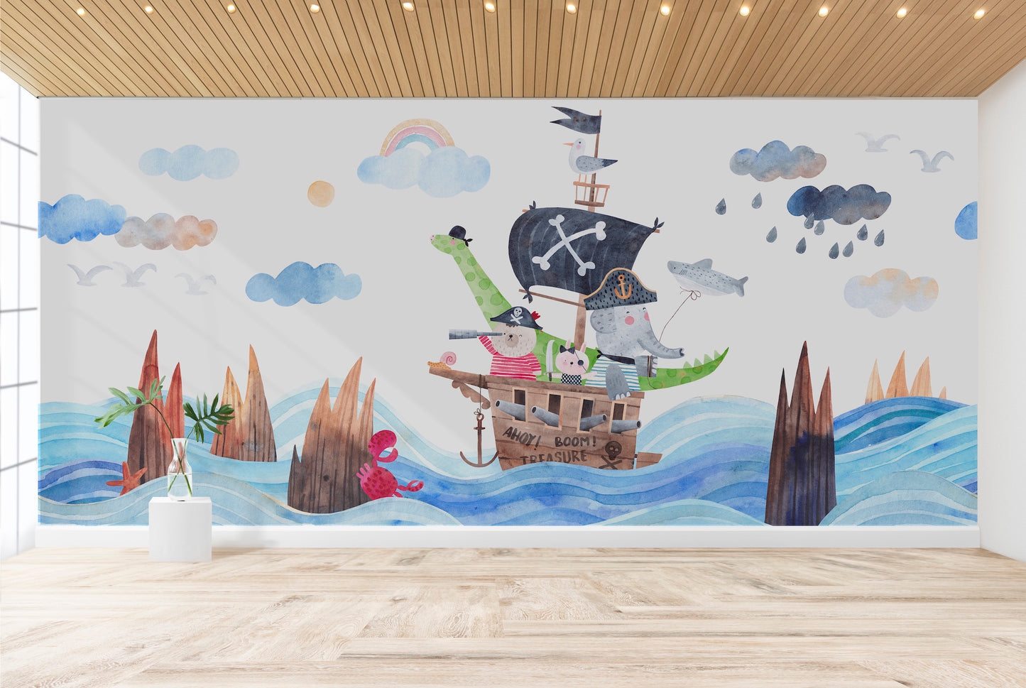 Pirate Animals at Sea