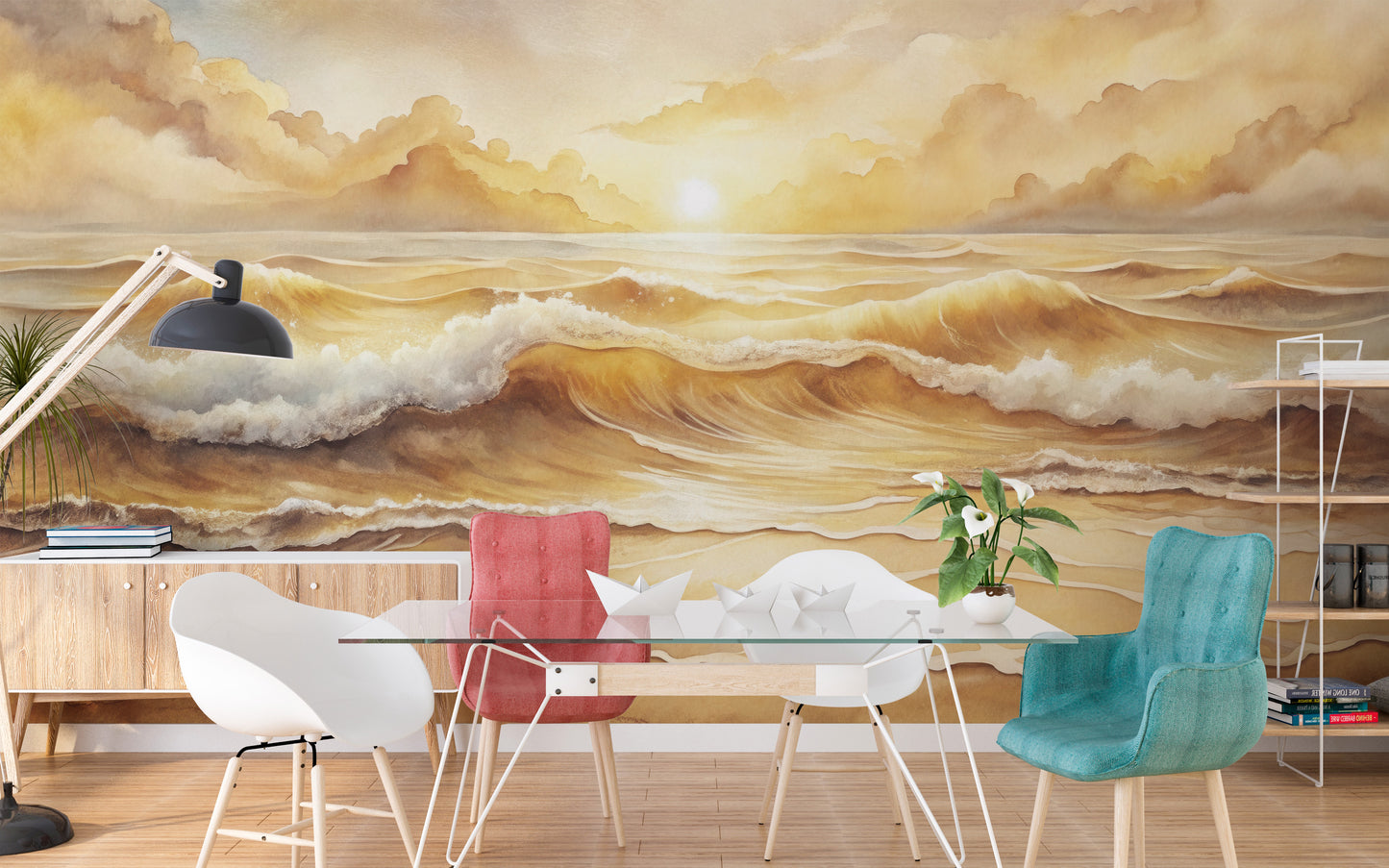 Golden Waves & Beach