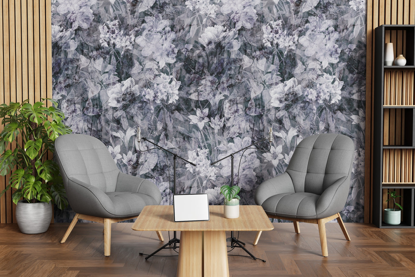 Dark Grunge Flowers