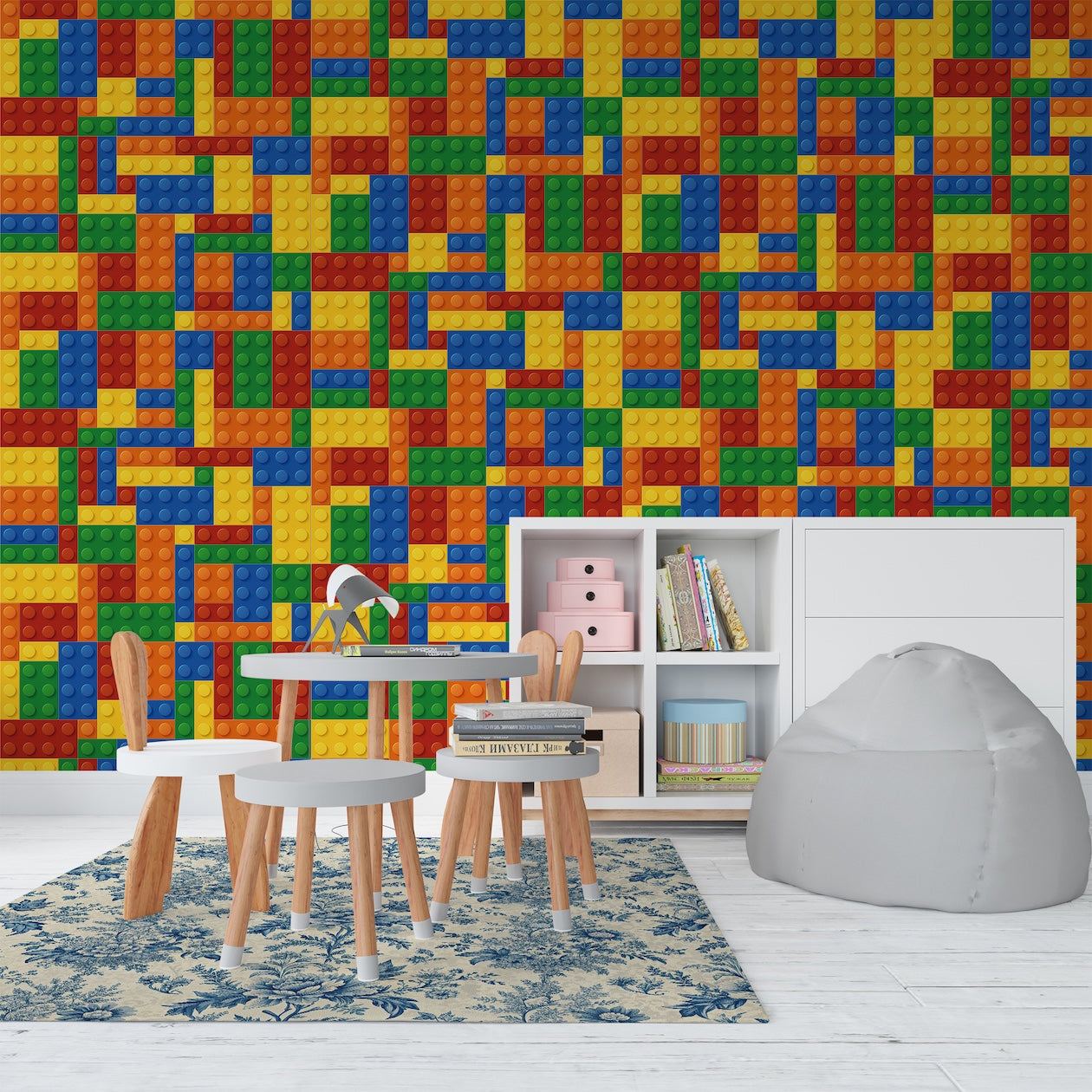 Colourful Lego Pieces