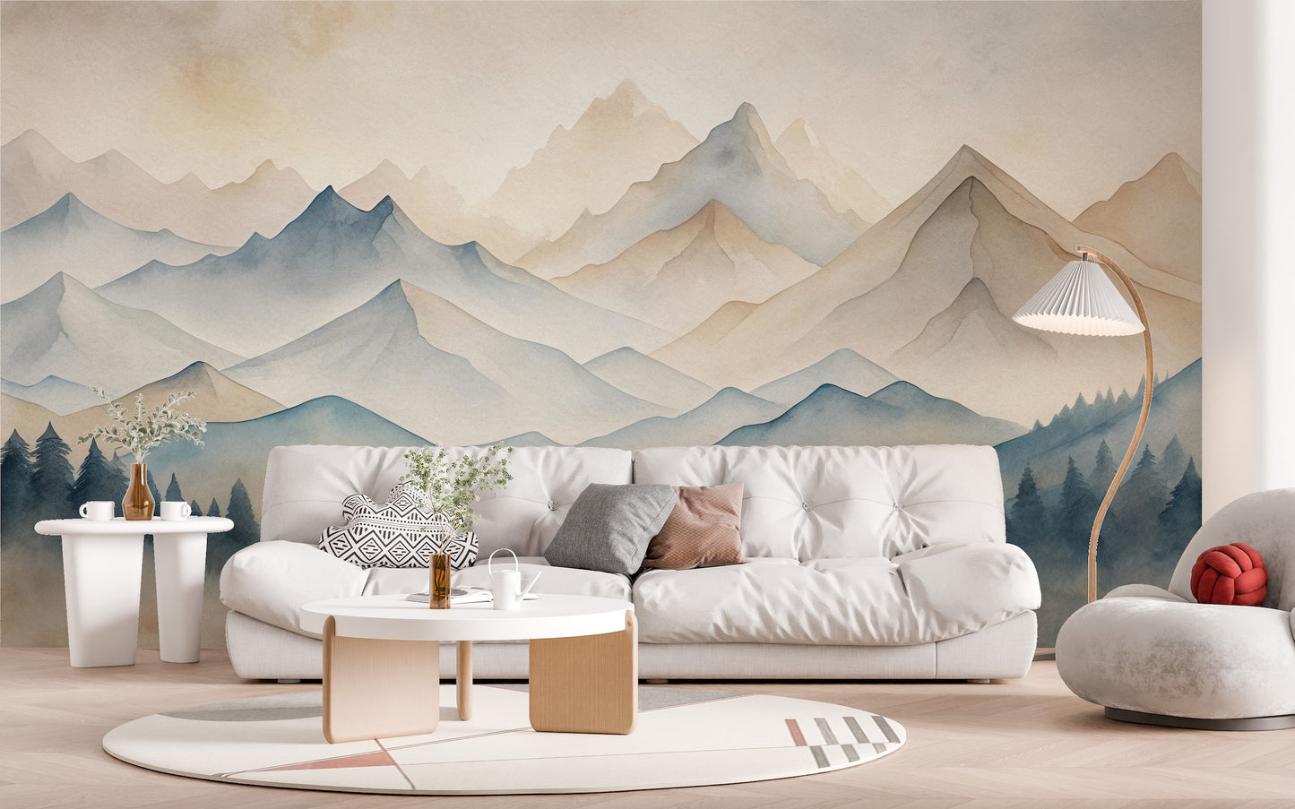 Arte Japonés Paisaje Acuarela I