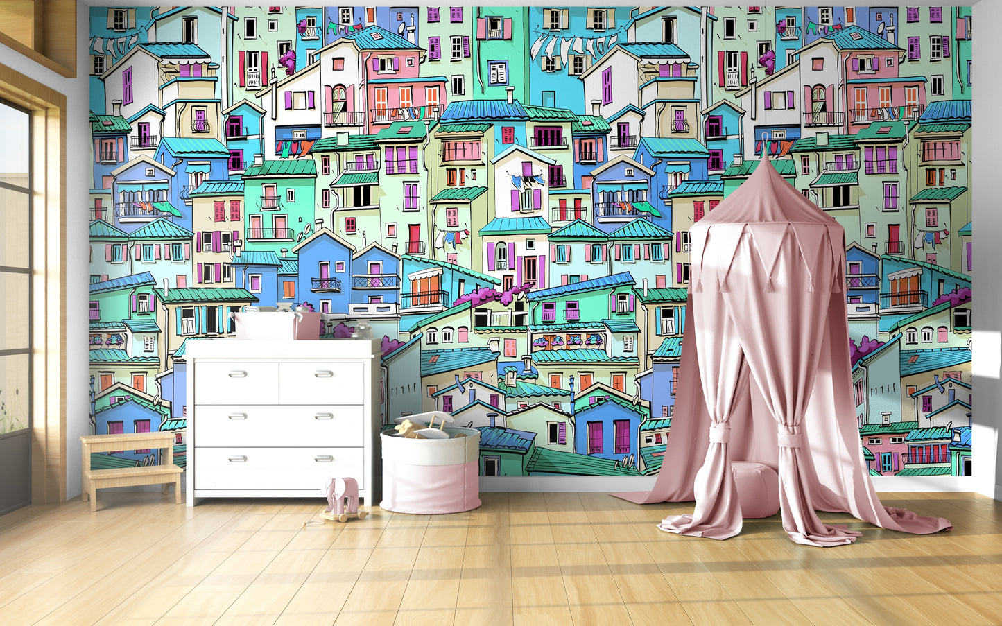 Beautiful Colourful Houses