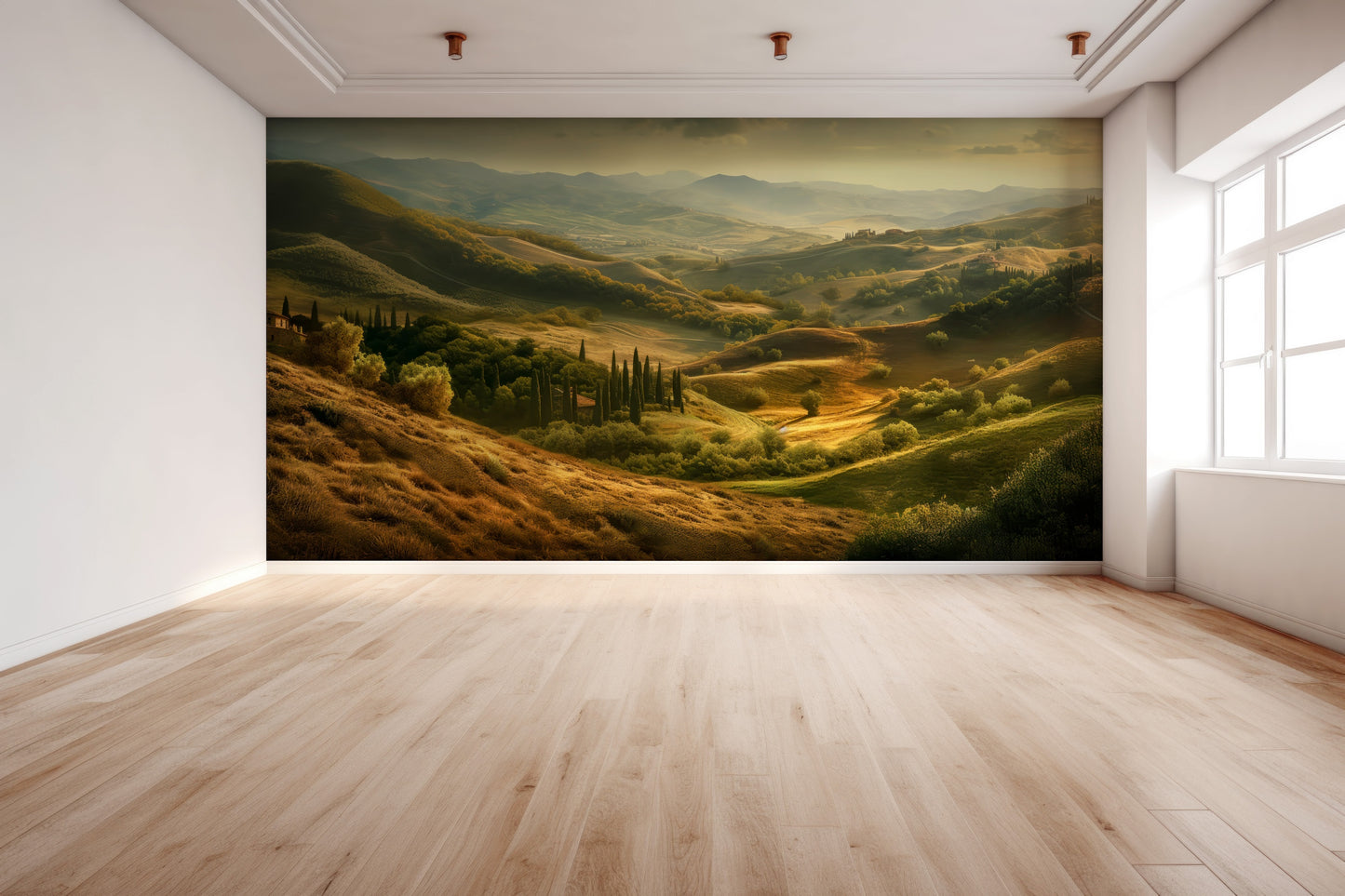 Ilustración Paisaje Campirano