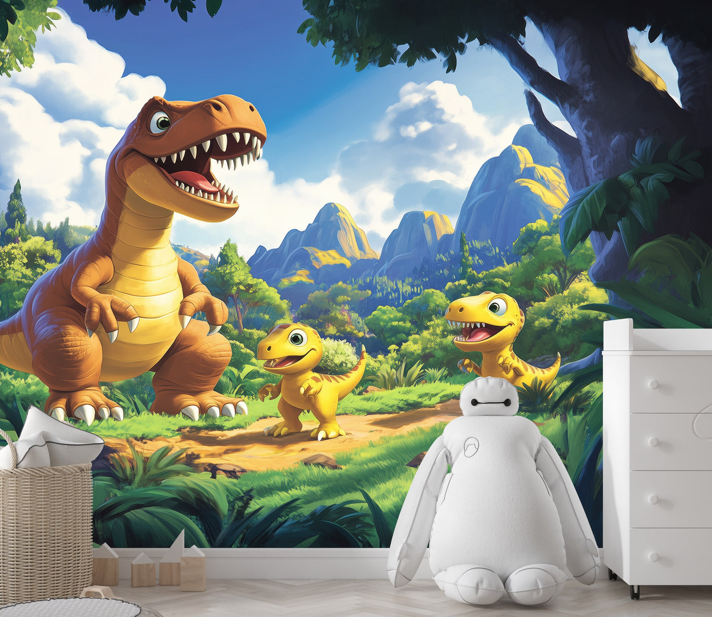 T-Rex Dino Kids & Dad