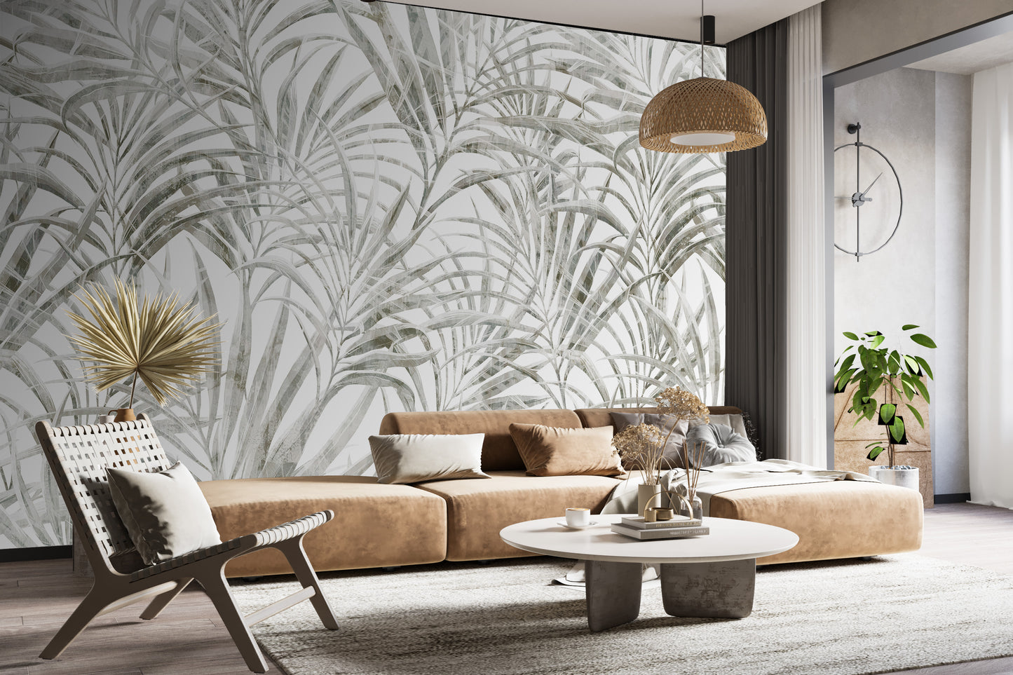 Patrón Hojas de Palmas