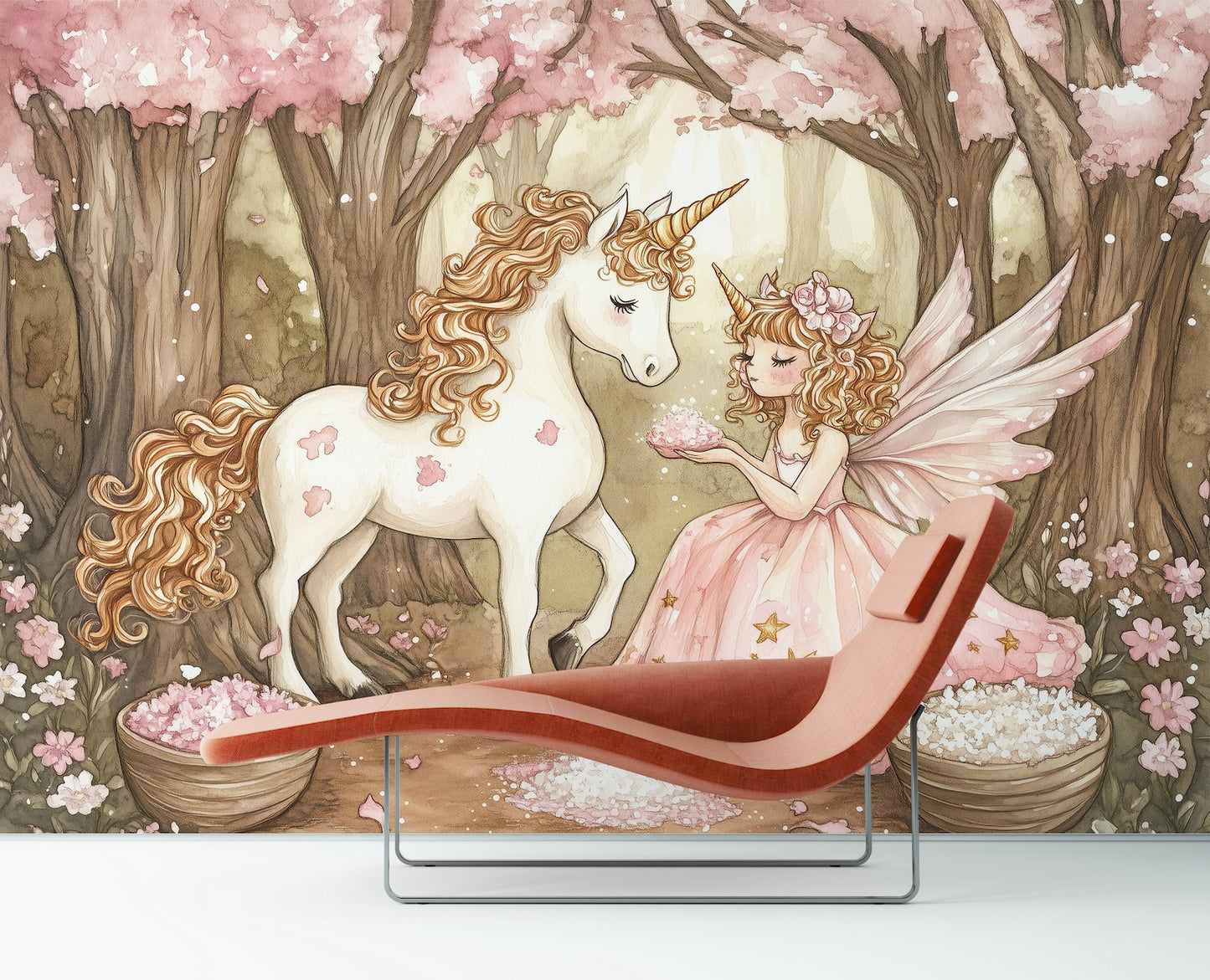 Bosque, Unicornio y Princesa