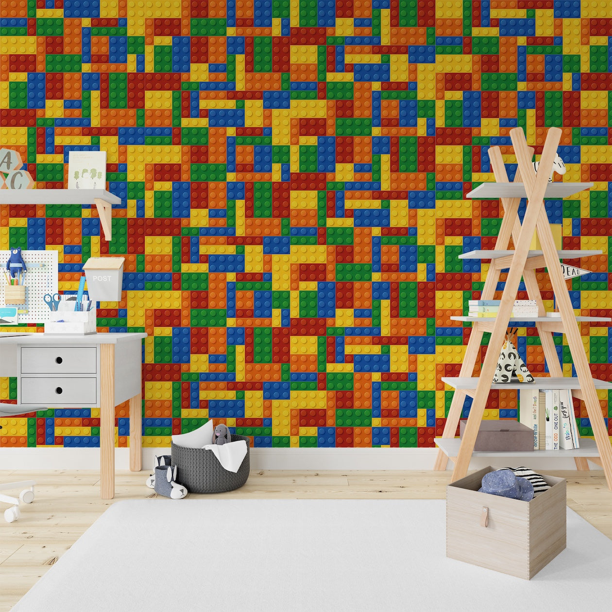 Colourful Lego Pieces