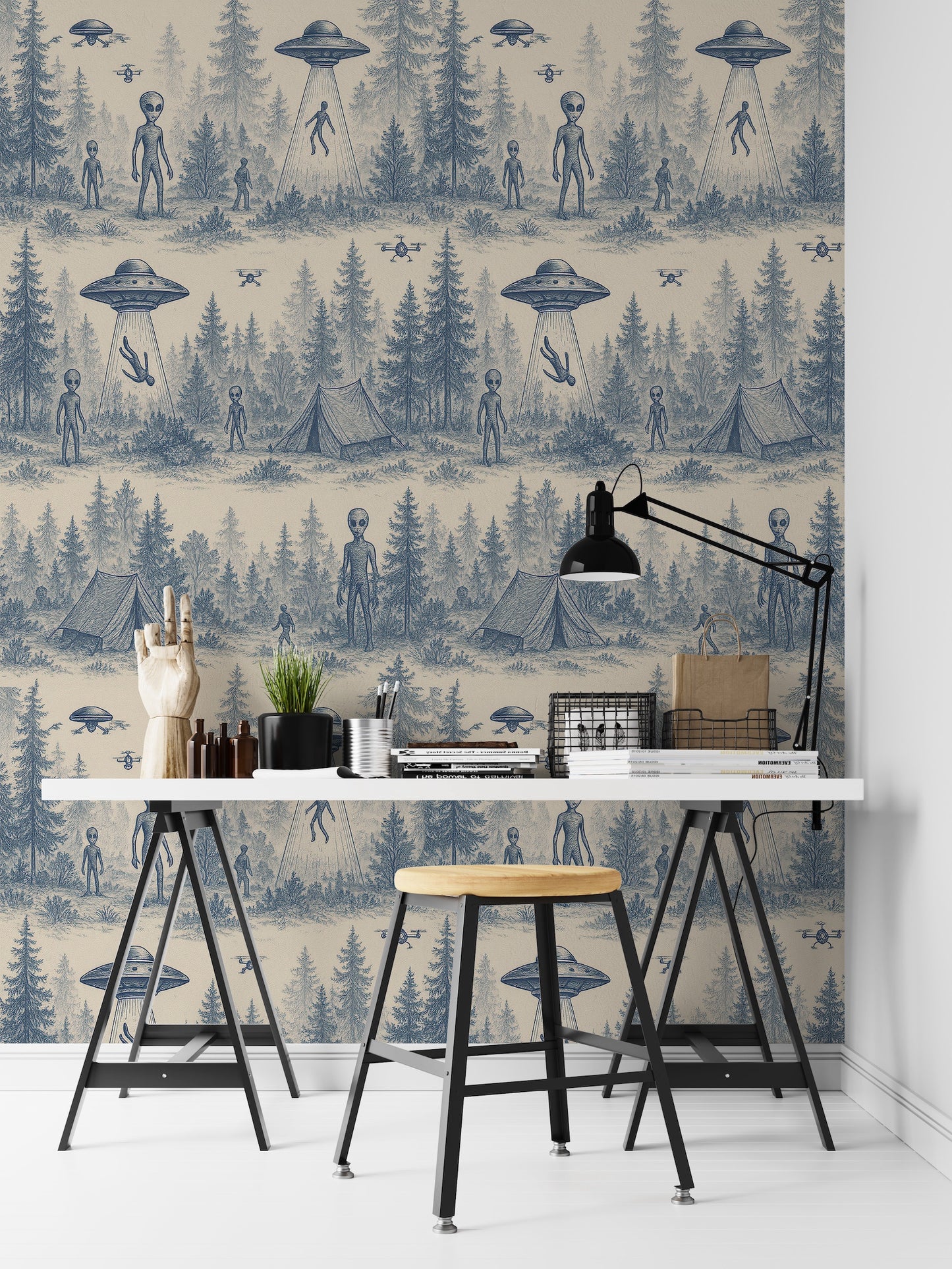 Aliens y Ovnis en el Bosque