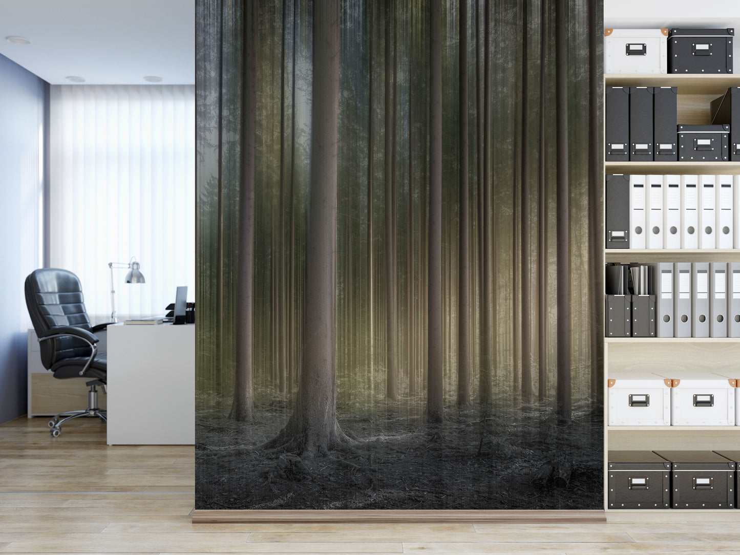 Arboles y Bosque en Otoño