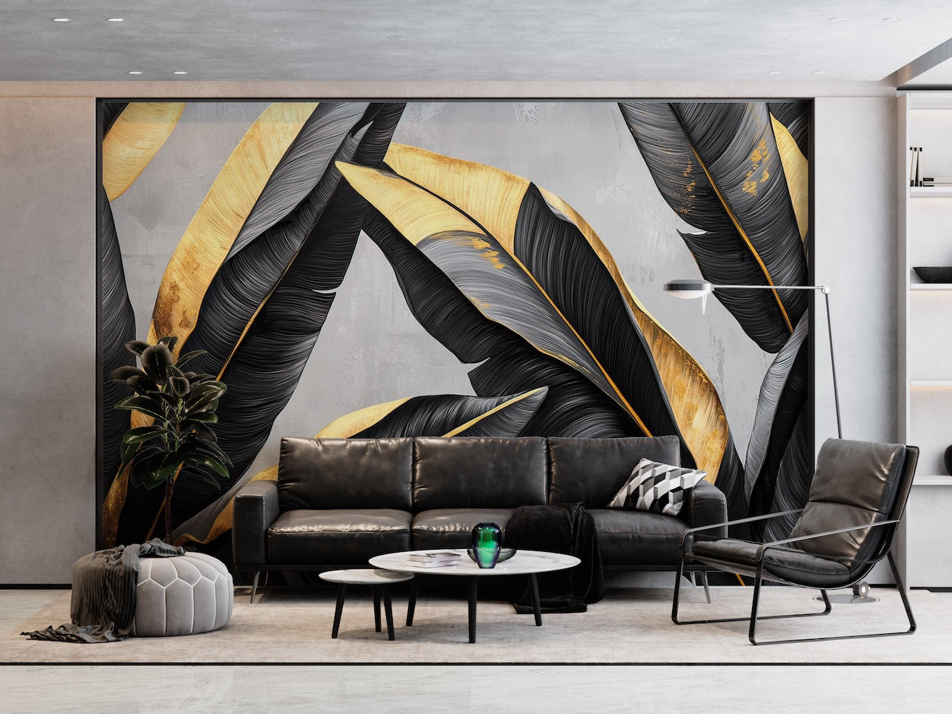 Plantas Tropicales Negro Dorado