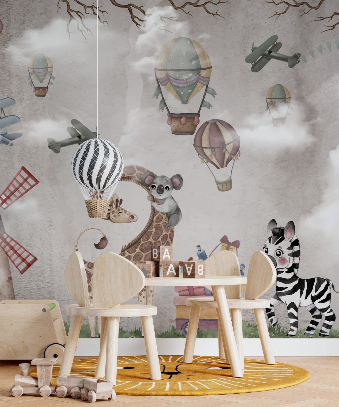 Europrint Jirafa, Cebra y Koala