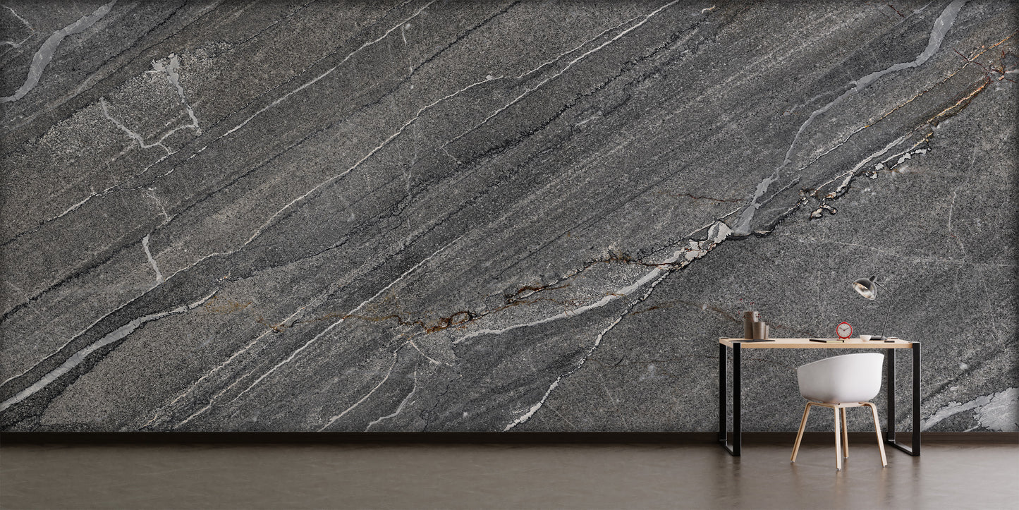 Elegante Muro Mármol Gris II