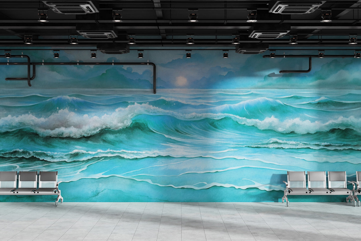 Golden Waves & Beach