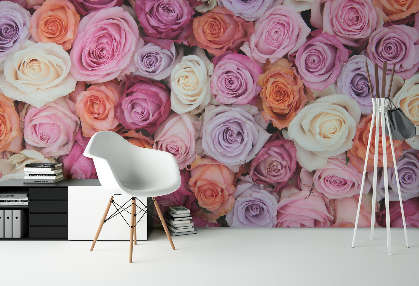 Pink & White Roses