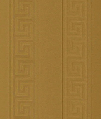 Tapiz Wallpaper Versace Grecas y Líneas - Dorado
