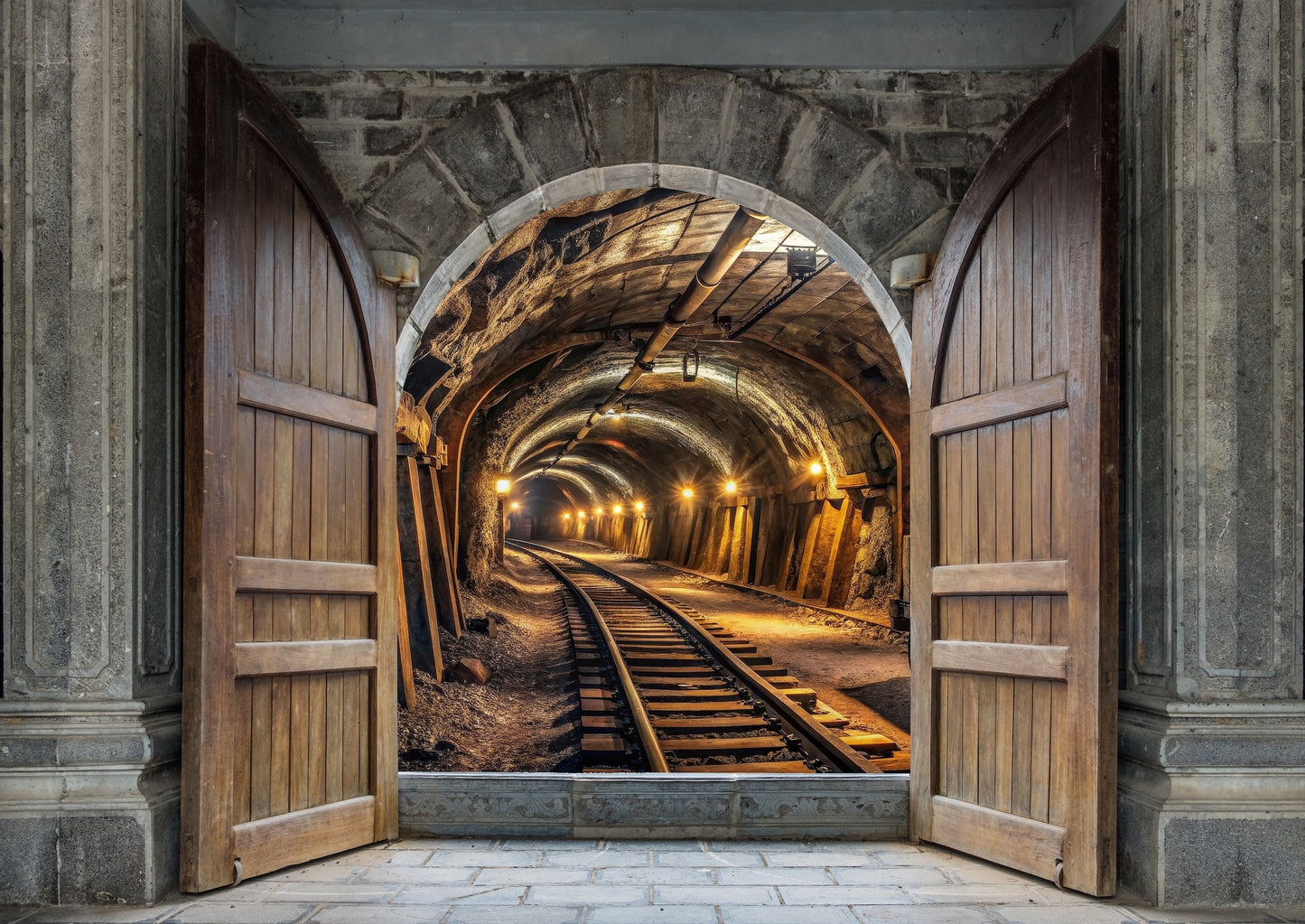 Puertas de Castillo con Diferentes Vistas
