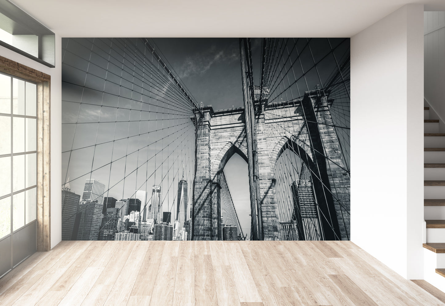 Brooklyn Bridge Black & White