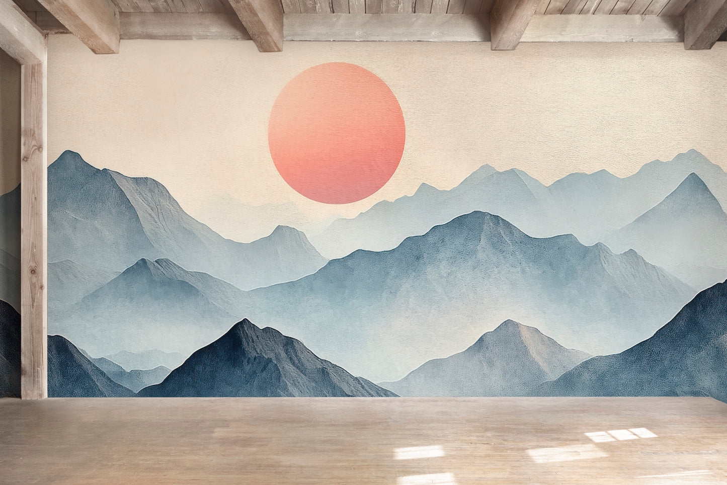 Arte Japonés Paisaje Acuarela II