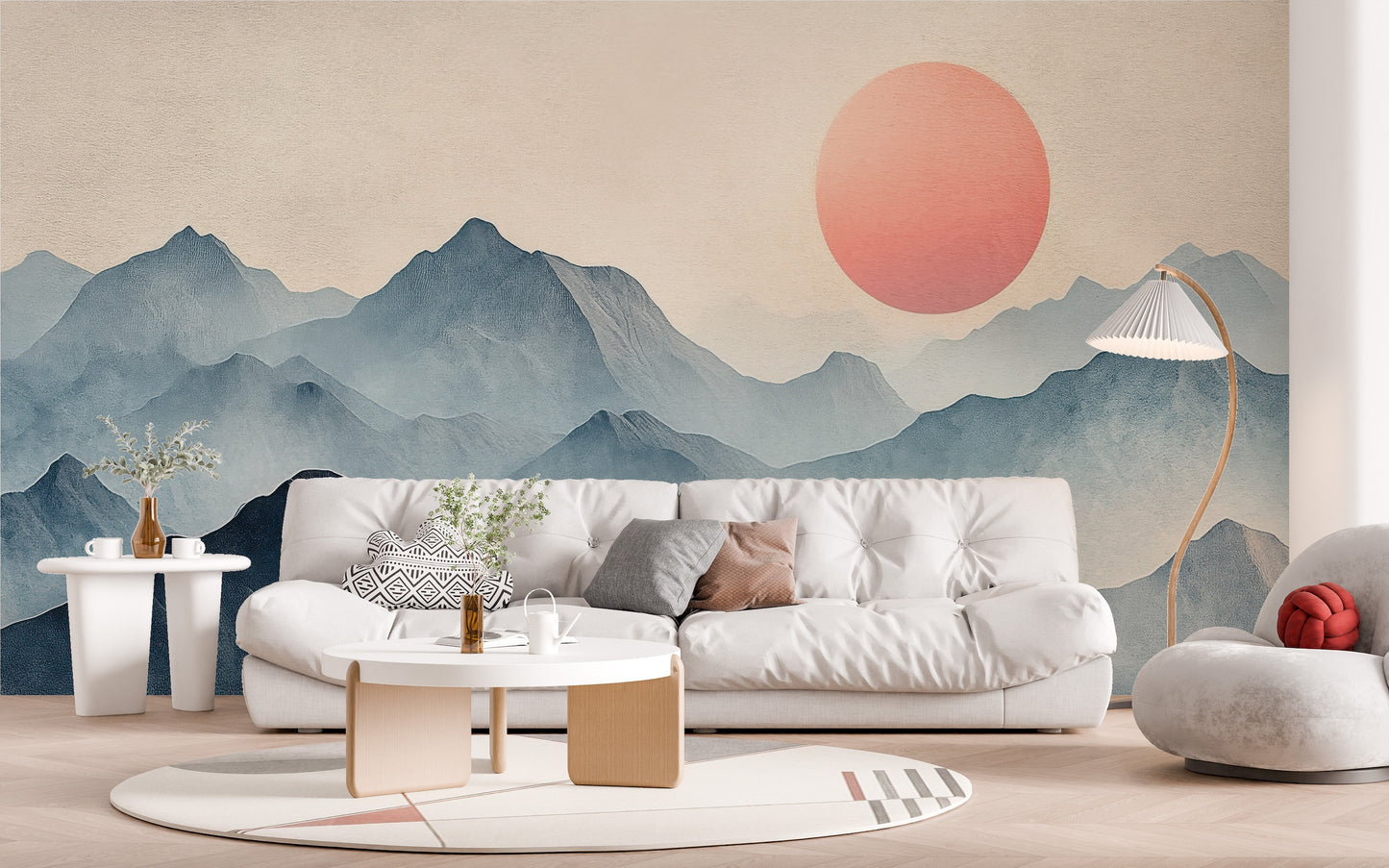 Arte Japonés Paisaje Acuarela II