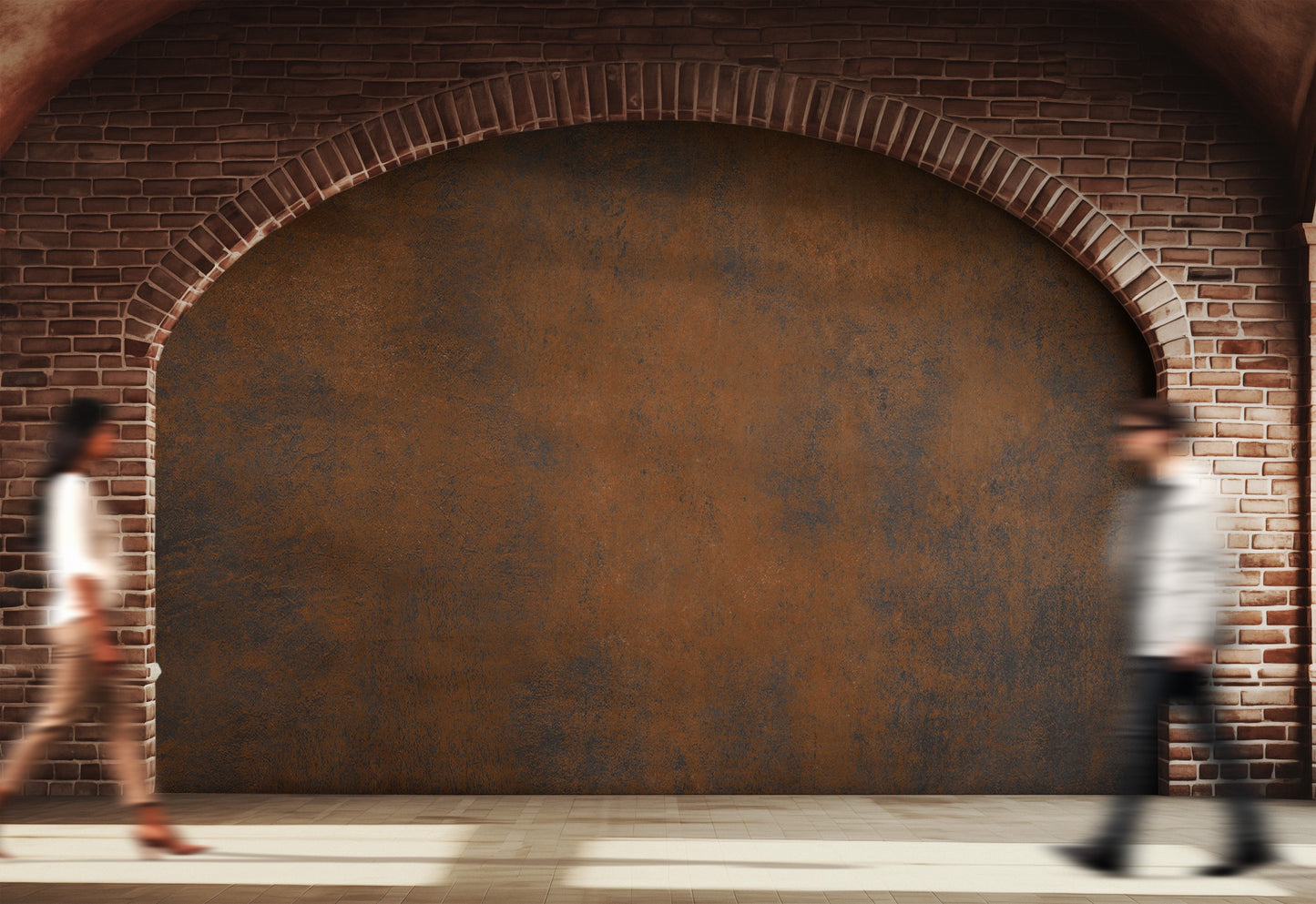 Placa de Metal Oxidado